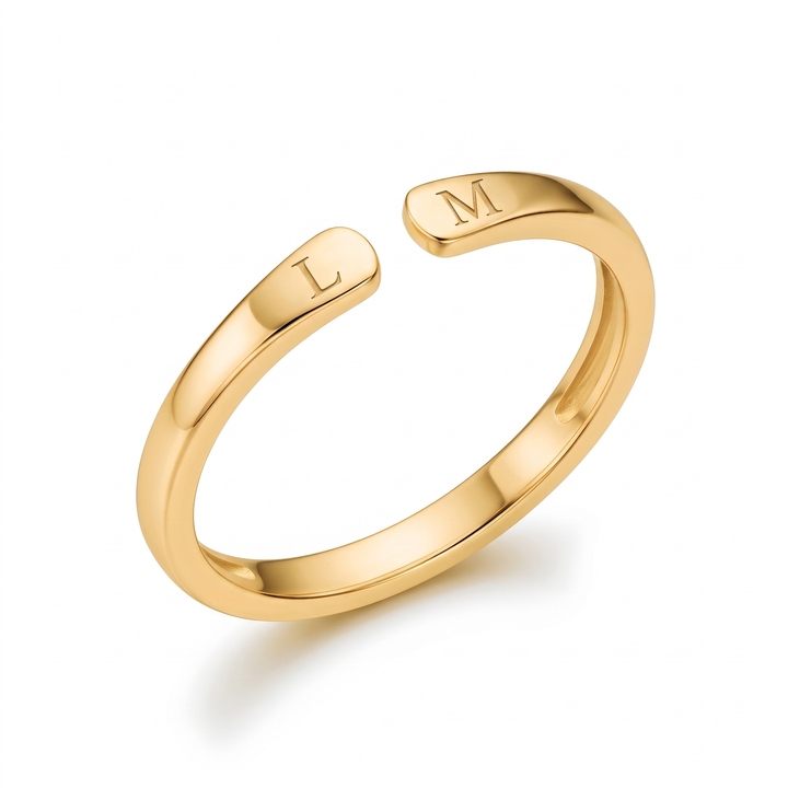 BAGUE "INITIALES"