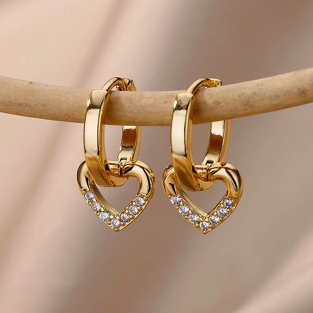 BOUCLES D'OREILLES "LOVE"