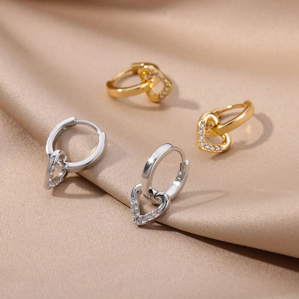BOUCLES D'OREILLES "LOVE"