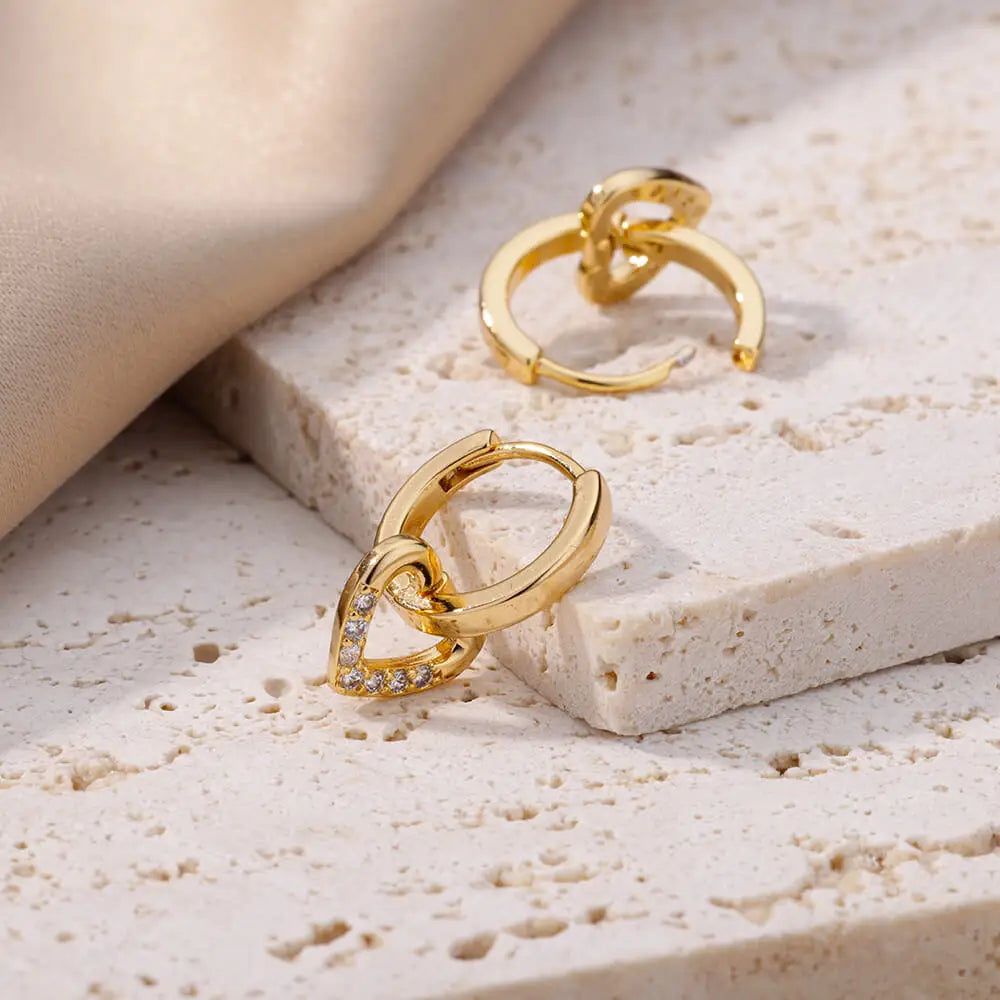 BOUCLES D'OREILLES "LOVE"
