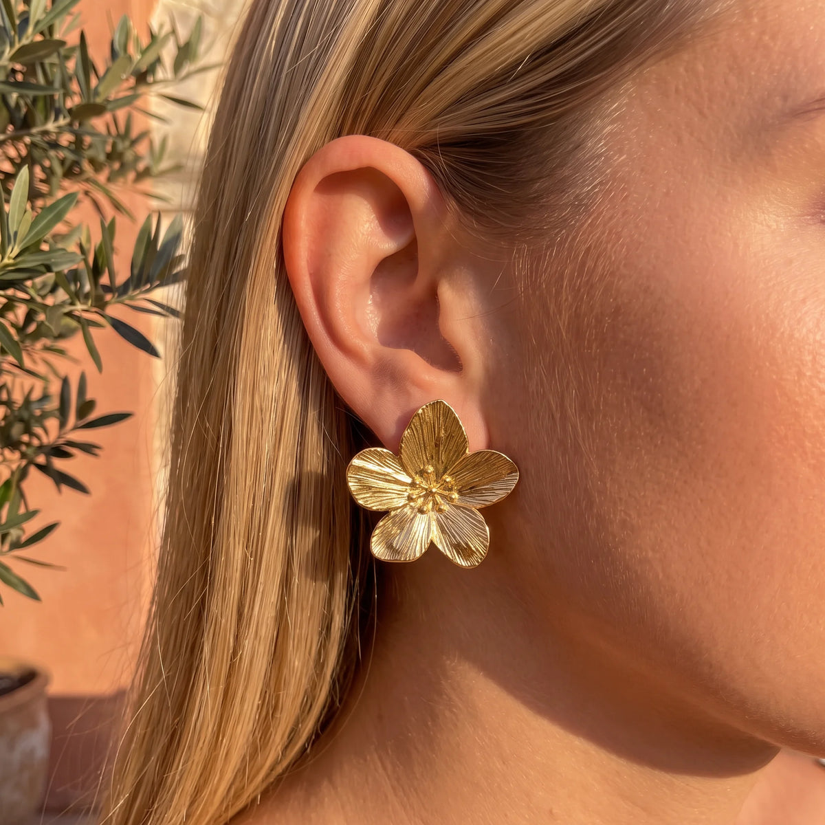 BOUCLES D'OREILLES "FLORI"