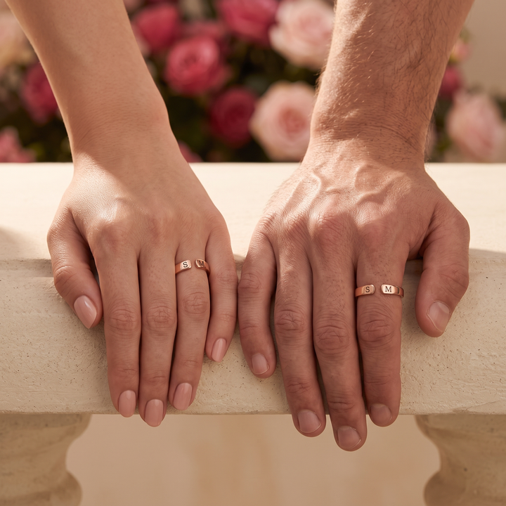 BAGUE "INITIALES"