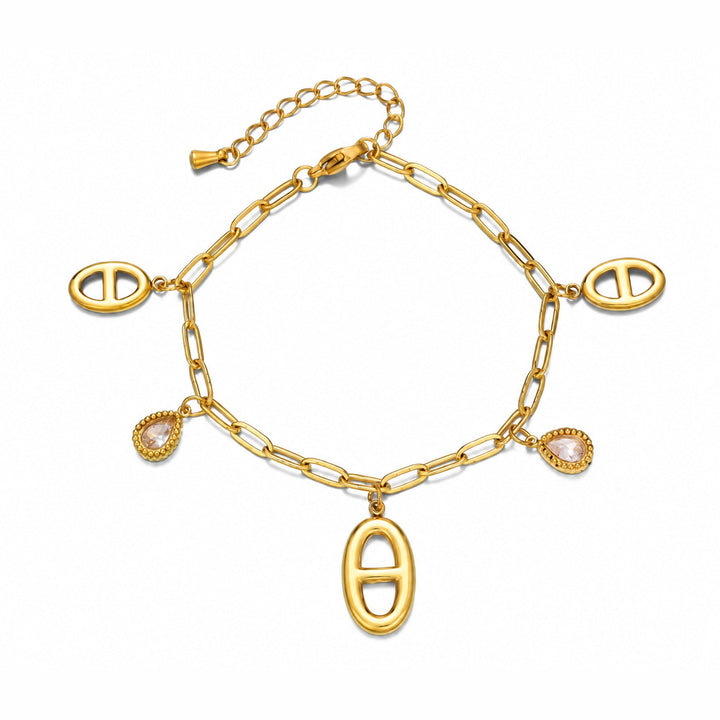 Bracelet Capri présenté sur fond clair